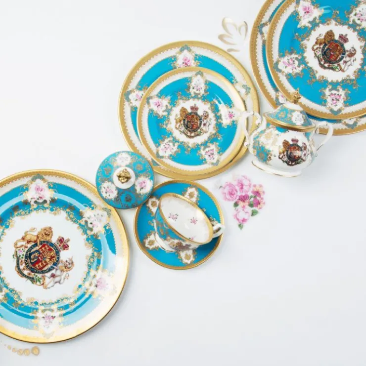 Coat Of Arms Side Plate*Royal Collection Shop Clearance