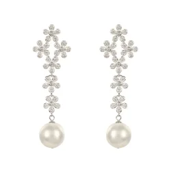Floral Drop Earrings*Royal Collection Shop Clearance