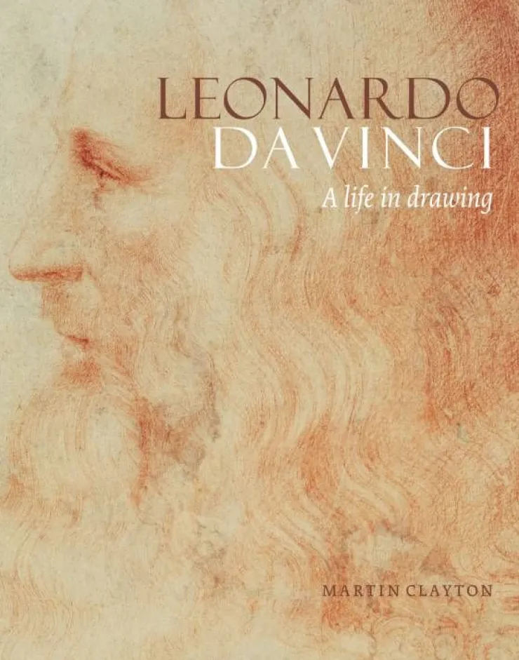 Leonardo Da Vinci: A Life In Drawing Hardback*Royal Collection Shop Outlet