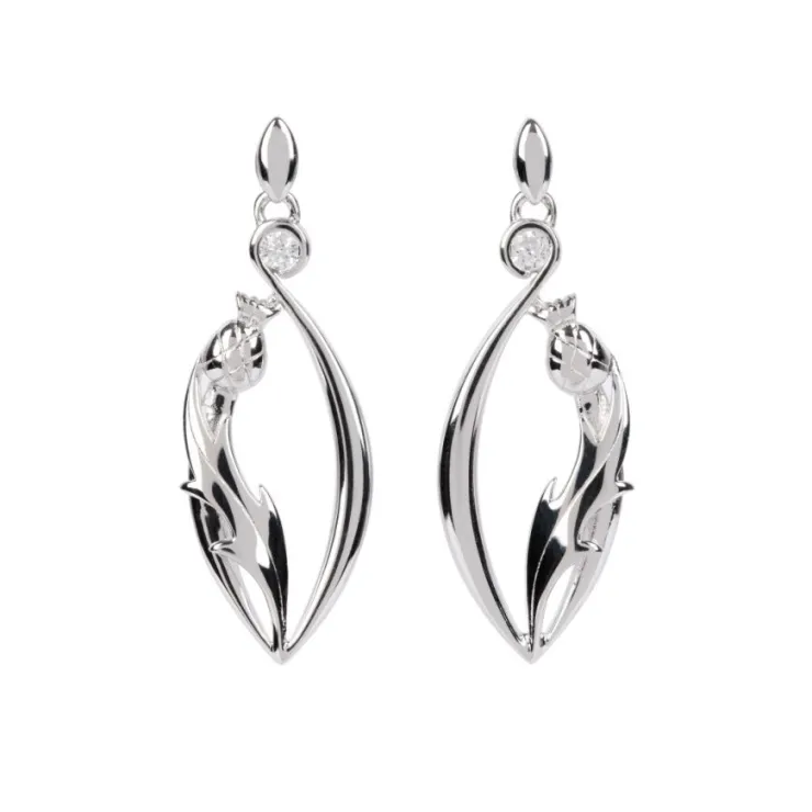 Thistle Earrings*Royal Collection Shop